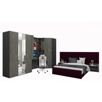 A Dormitor DIVINO 180 x 200 x 240 cm  DR Kronos 03 / K352